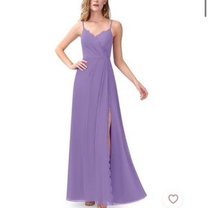 Azazie Tegan Bridesmaid Dress - Tahiti - Size 12